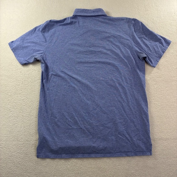Holderness Bourne Peachtree Golf Polo Shirt Mens Lg Blue PCG Top 100 Performance - Picture 4 of 7
